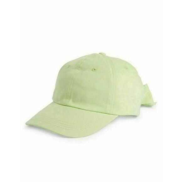 Nordstrom Solid Green Ball Cap W/ Bow - Picture 1 of 3